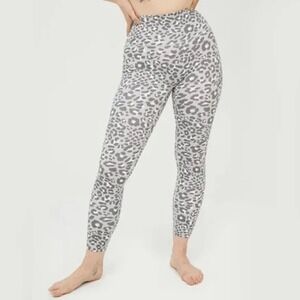 Aerie OFFLINE NWOT Goals High Waisted Leopard Leggings Size M